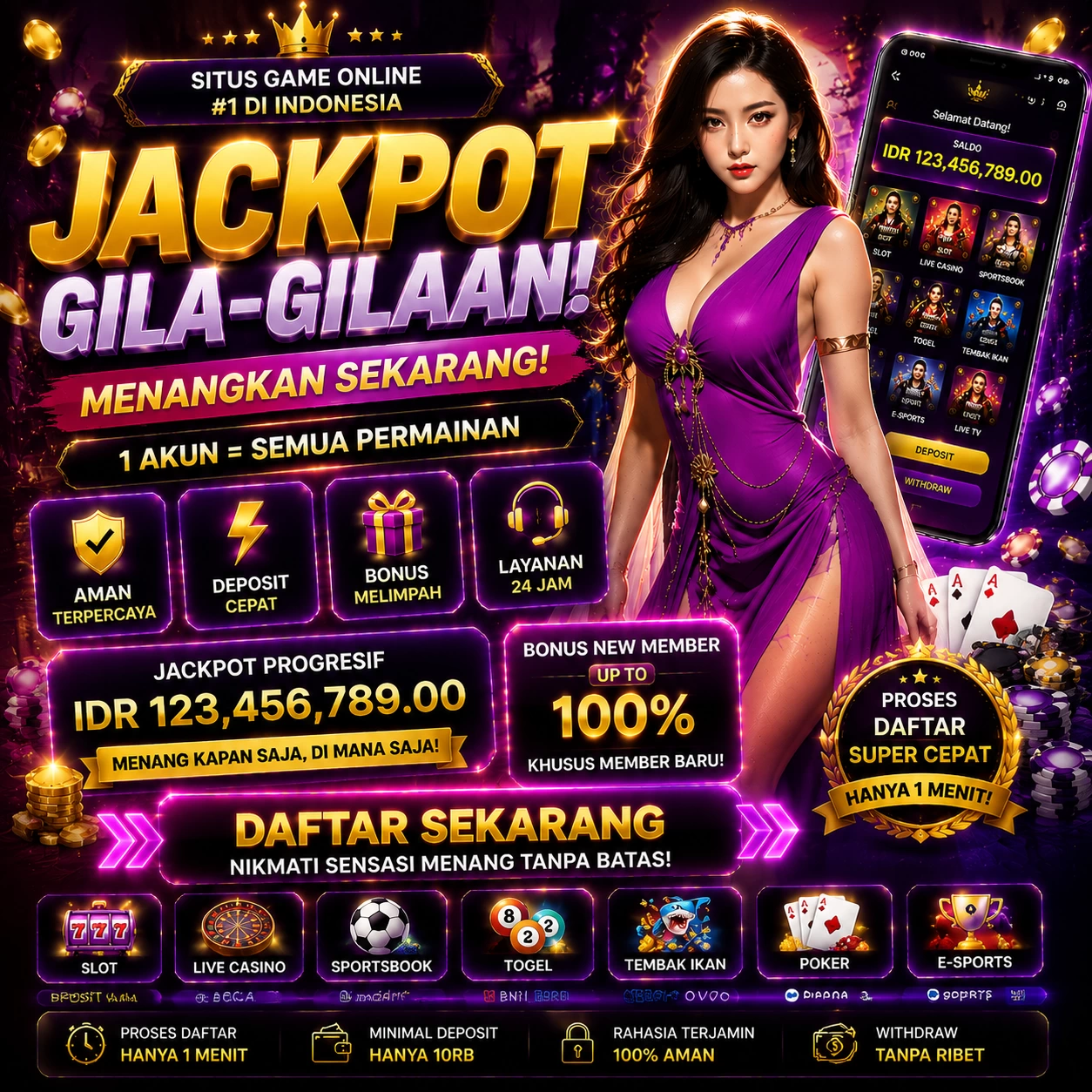 Kelebihan dan Kekurangan Bermain di megawin777